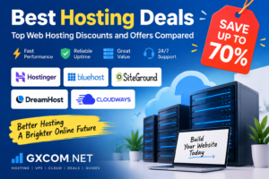 Best hosting deals and web hosting discounts compared