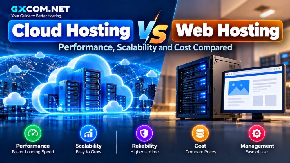 Cloud Hosting vs Web Hosting: Performance, Scalability and Cost Compared