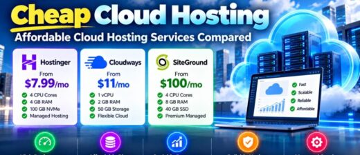 Cheap Cloud Hosting: Affordable Cloud Hosting Services Compared