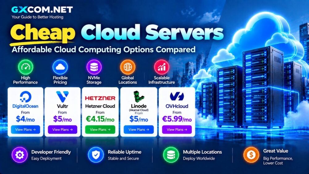 Cheap Cloud Servers: Affordable Cloud Computing Options Compared