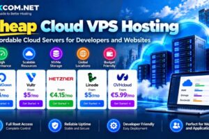 Cheap Cloud VPS Hosting: Affordable Cloud Servers for Developers and Websites