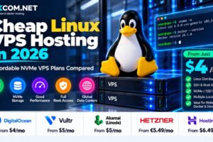 2026年平价Linux VPS主机：经济实惠的NVMe VPS套餐对比