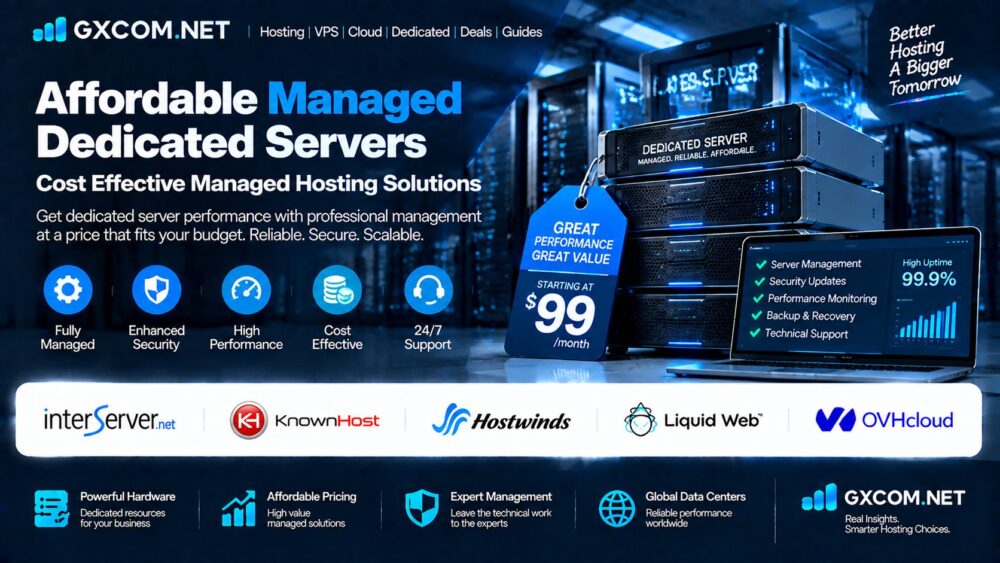 Affordable Managed Dedicated Servers: Cost Effective Managed Hosting Solutions