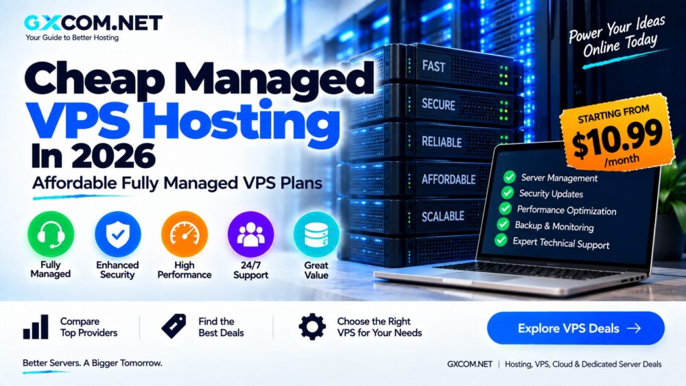 Cheap Managed VPS Hosting in 2026: Affordable Fully Managed VPS Plans