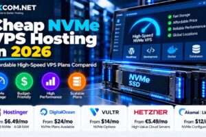 Cheap NVMe VPS Hosting in 2026: Affordable High-Speed VPS Plans Compared