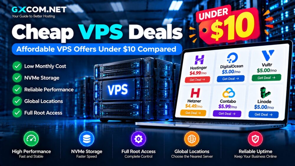 Cheap VPS Deals: Affordable VPS Offers Under $10 Compared
