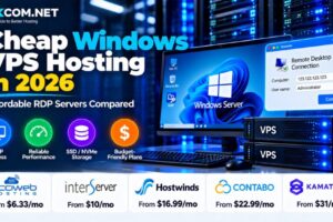 Cheap Windows VPS Hosting in 2026: Affordable RDP Servers Compared
