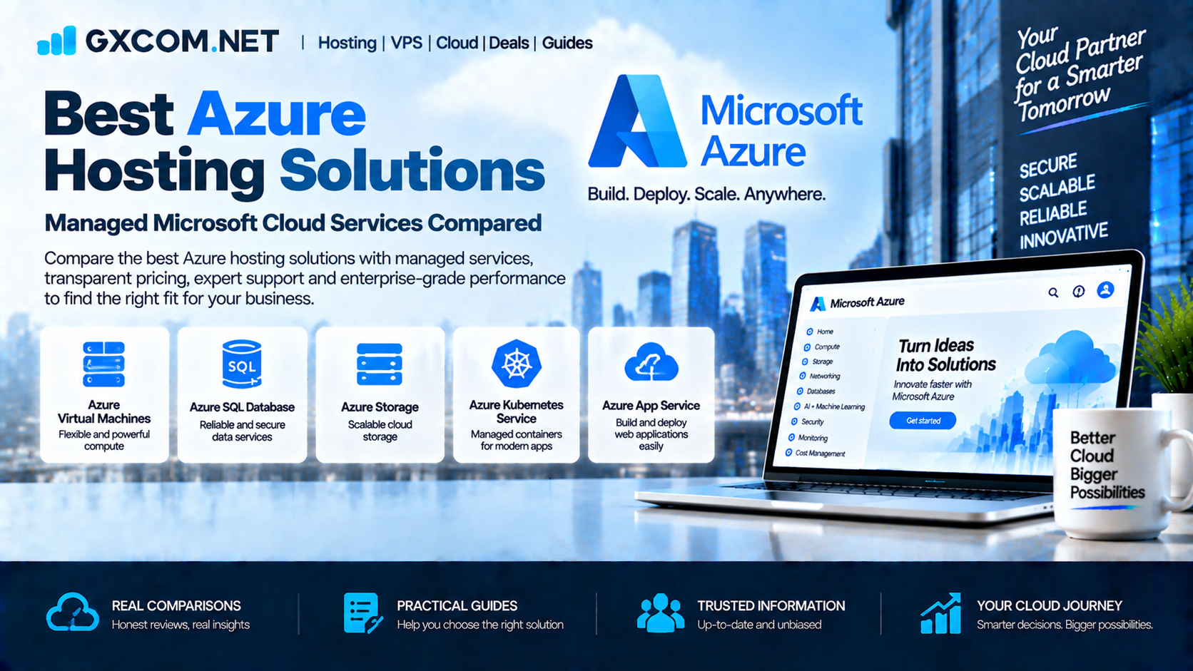 最佳 Azure 托管解决方案:托管型 Microsoft 云服务对比