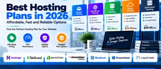 Best Hosting Plans in 2026: Affordable, Fast and Reliable Options