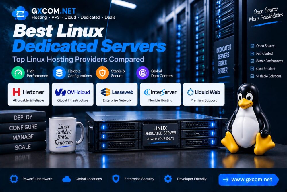 Best Linux Dedicated Servers: Top Linux Hosting Providers Compared