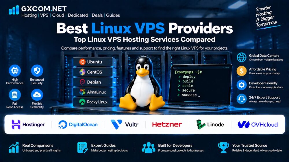 Best Linux VPS Providers: Top Linux VPS Hosting Services Compared