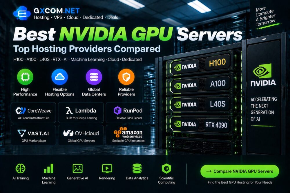 最佳 NVIDIA GPU 服务器：顶级托管服务商对比