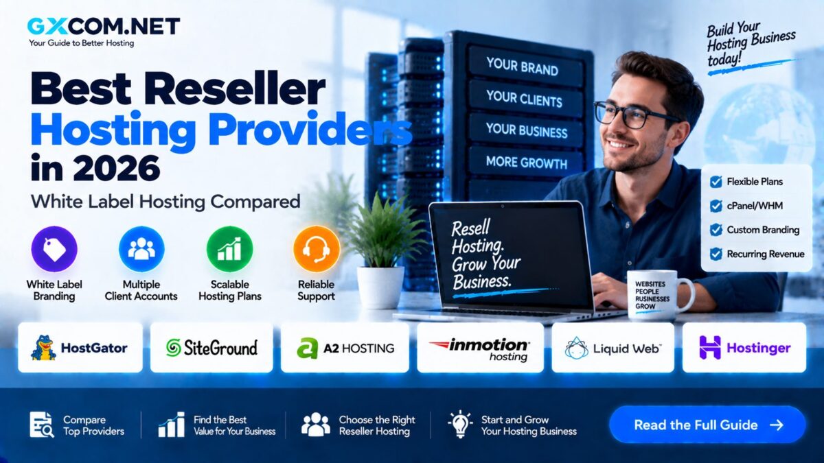 Best Reseller Hosting Providers in 2026: White Label Hosting Compared