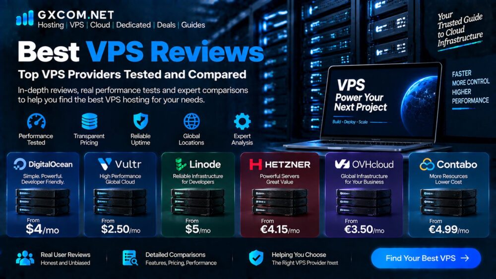 Best VPS Reviews: Top VPS Providers Tested and Compared