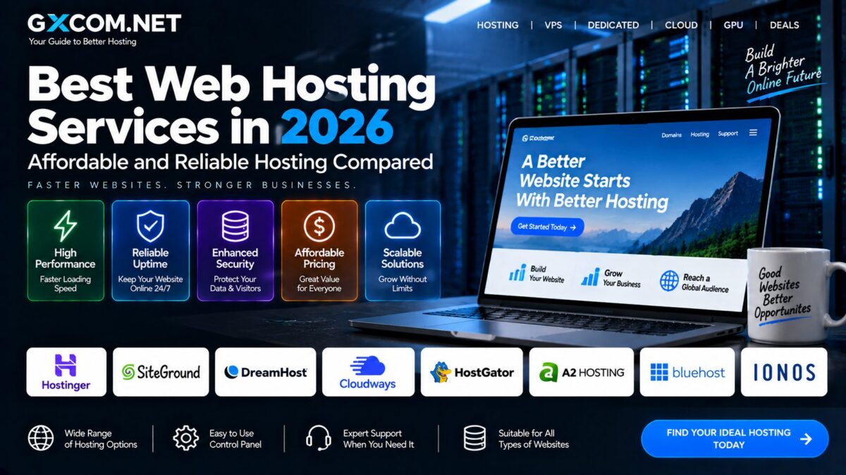 Best Web Hosting Services in 2026: Affordable and Reliable Hosting Compared