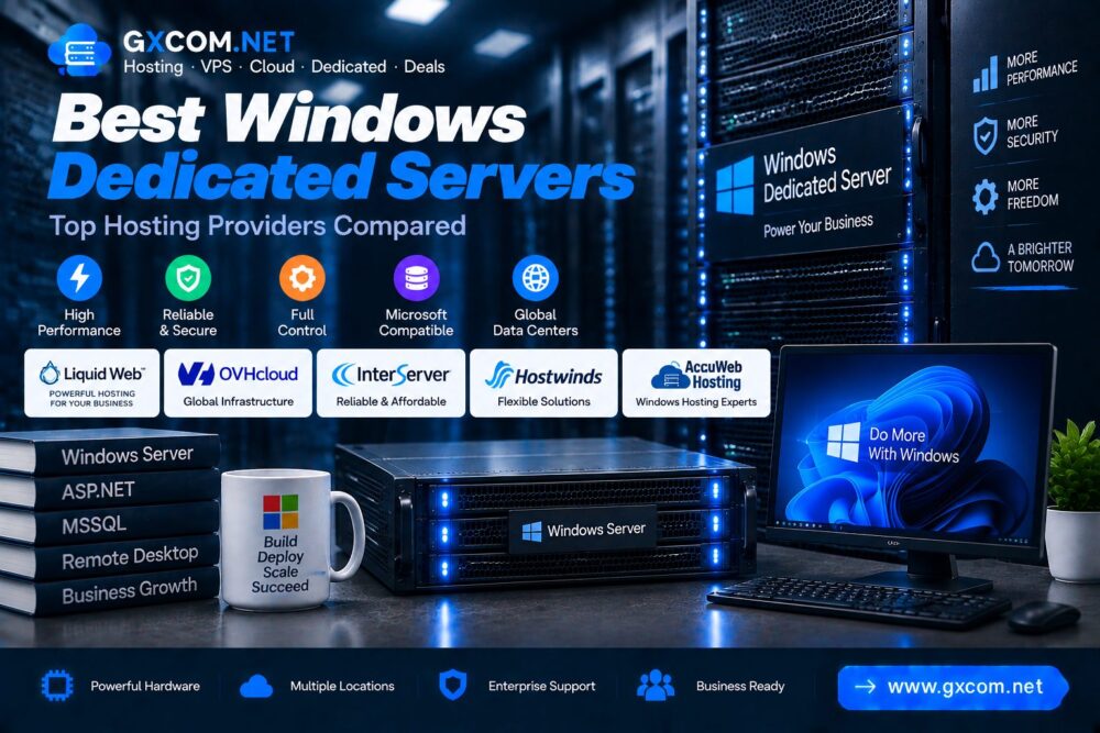 Best Windows Dedicated Servers: Top Hosting Providers Compared