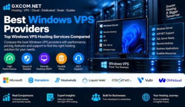 Best Windows VPS Providers: Top Windows VPS Hosting Services Compared
