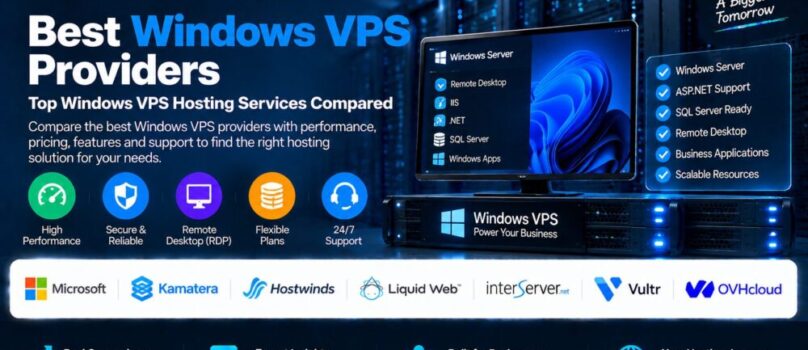 Best Windows VPS Providers: Top Windows VPS Hosting Services Compared