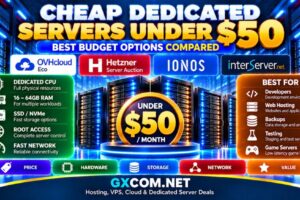 Cheap Dedicated Servers Under $50 best budget bare metal options compared