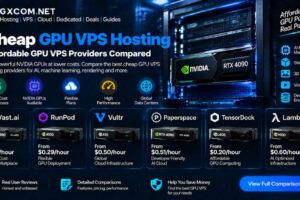 Cheap GPU VPS Hosting: Affordable GPU VPS Providers Compared