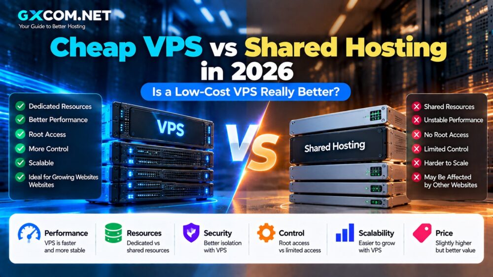 Cheap VPS vs Shared Hosting in 2026: Is a Low-Cost VPS Really Better?