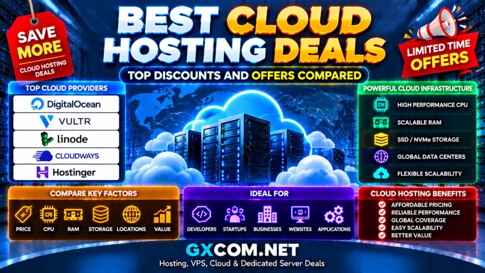 Best Cloud Hosting Deals: Top Discounts and Offers Compared