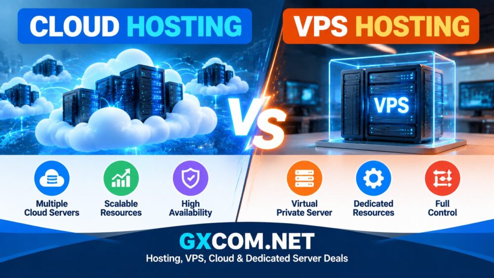 Cloud Hosting vs VPS Hosting: Which One Should You Choose