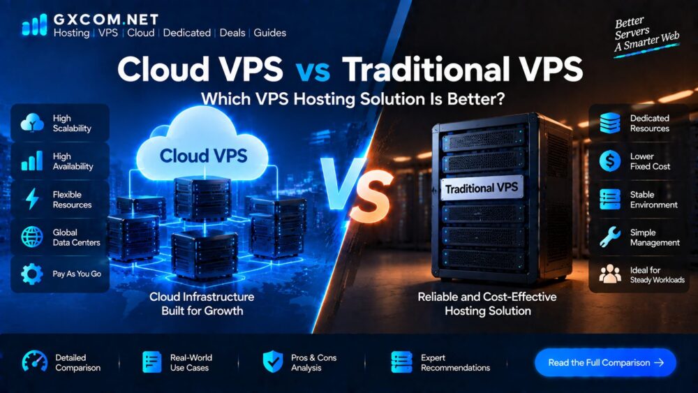 Cloud VPS vs Traditional VPS: Which VPS Hosting Solution Is Better?