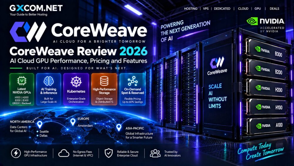 CoreWeave 2026 年评测:AI 云 GPU 性能、定价及功能