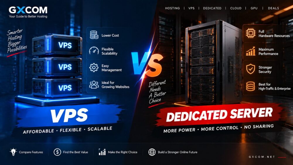 Dedicated Server vs VPS: Which Hosting Solution Should You Choose