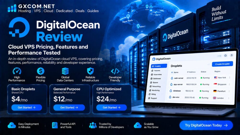 DigitalOcean Review: Cloud VPS Pricing, Features and Performance Tested