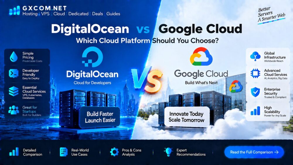 DigitalOcean vs Google Cloud: Which Cloud Platform Should You Choose