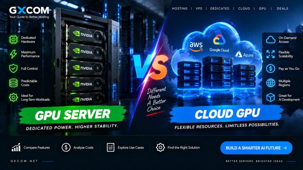 GPU Server vs Cloud GPU: Which AI Infrastructure Should You Choose?