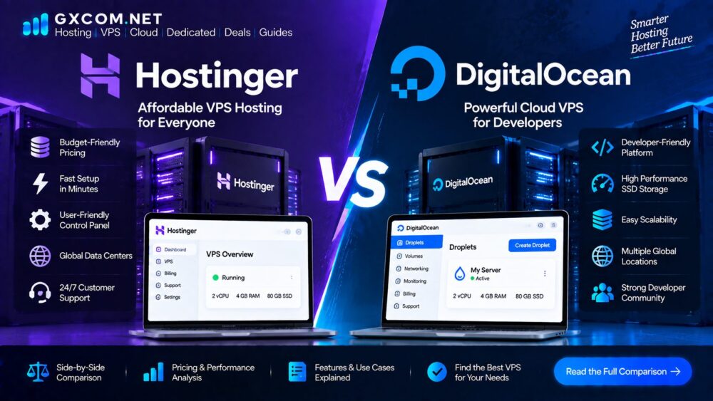 Hostinger vs DigitalOcean: Which Is Better for VPS Hosting?