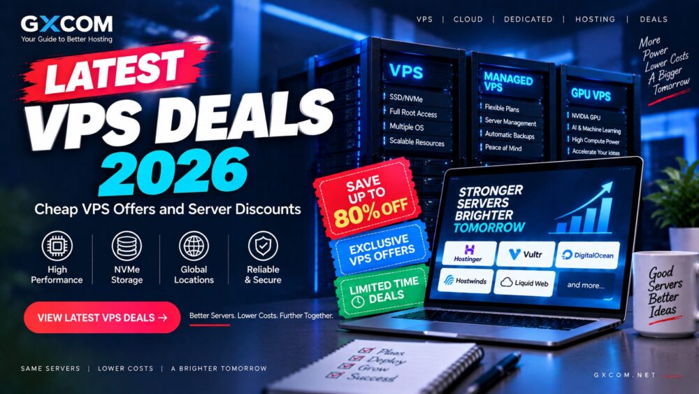 Latest VPS Deals 2026: Cheap VPS Offers and Server Discounts