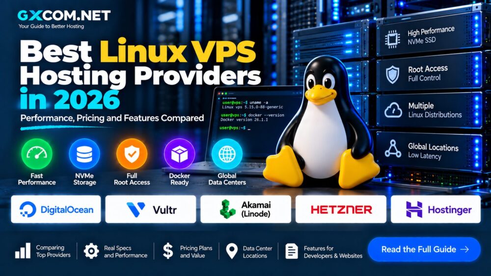 2026年最佳Linux VPS主机服务商:性能、价格和功能对比