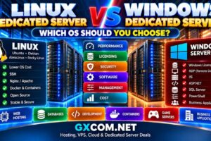 Linux Dedicated Server vs Windows Dedicated Server operating system comparison