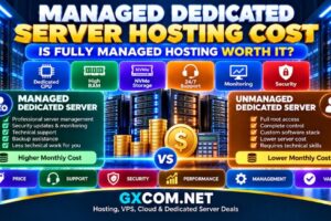 Managed Dedicated Server Hosting Cost and fully managed hosting comparison