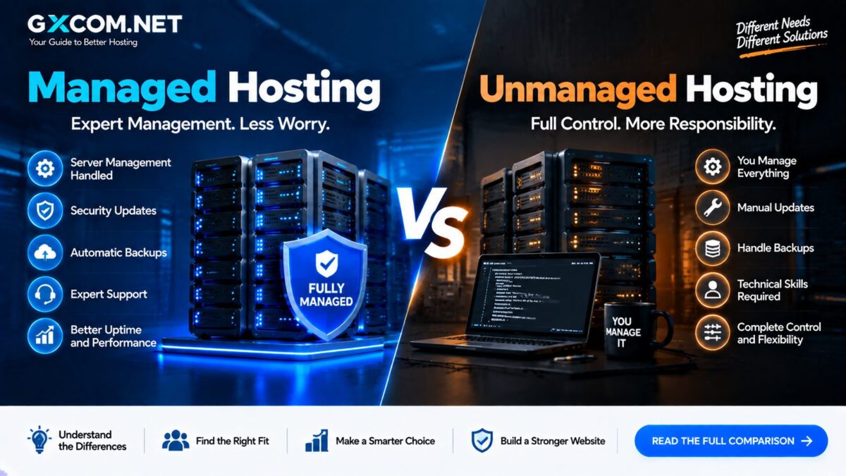 Managed Hosting vs Unmanaged Hosting: Which Server Management Option Should You Choose