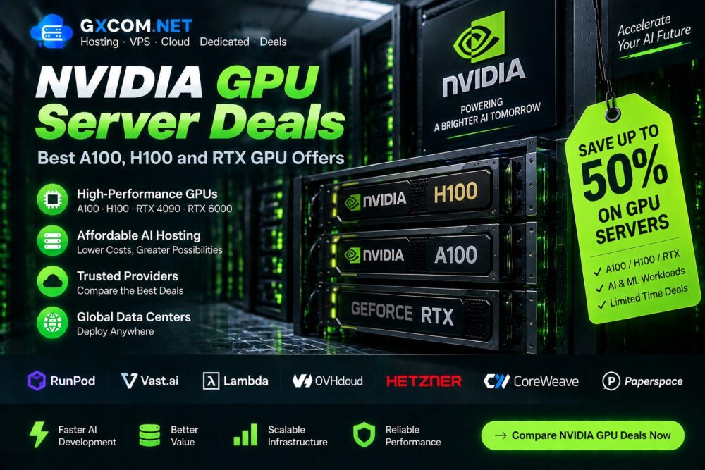 NVIDIA GPU Server Deals: Best A100, H100 and RTX GPU Offers