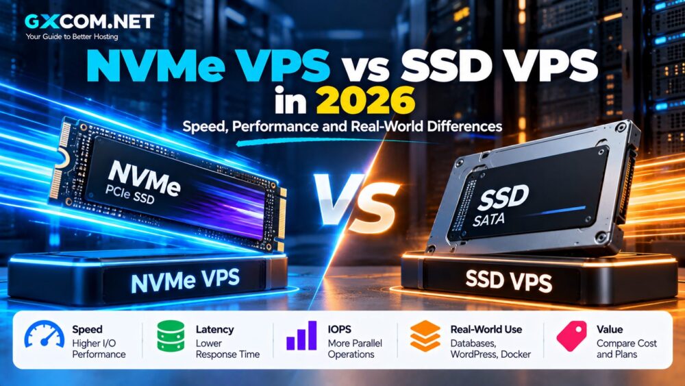 NVMe VPS vs SSD VPS in 2026: Speed, Performance and Real-World Differences