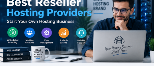 Reseller hosting business model with hosting services
