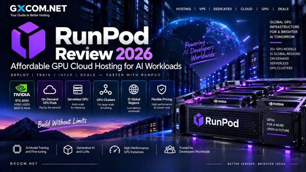 RunPod 2026 年评测：面向 AI 工作负载的经济实惠型 GPU 云托管服务
