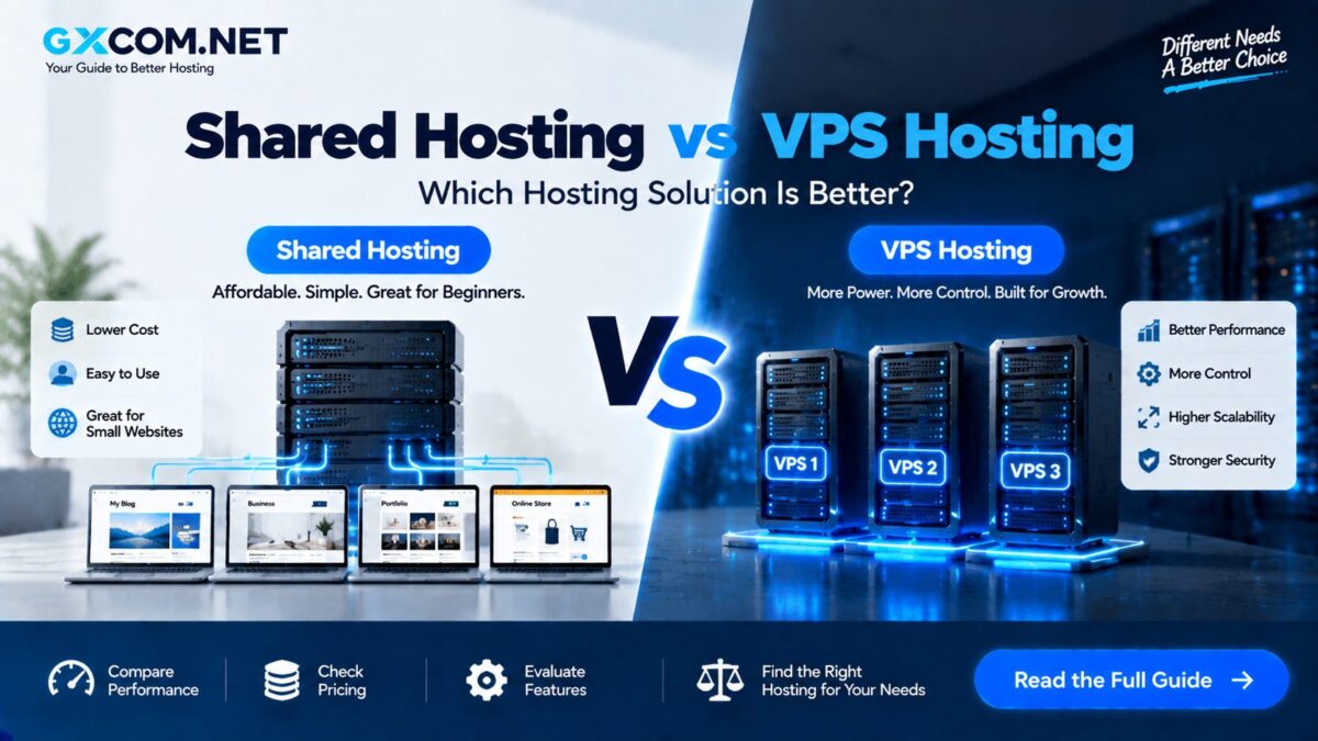Shared Hosting vs VPS Hosting: Which Hosting Solution Is Better?