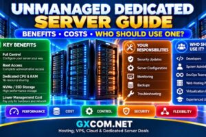 Unmanaged Dedicated Server Guide benefits costs and who should use one