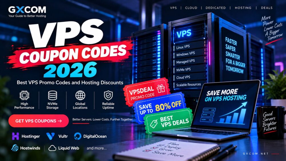 VPS Coupon Codes 2026: Best VPS Promo Codes and Hosting Discounts