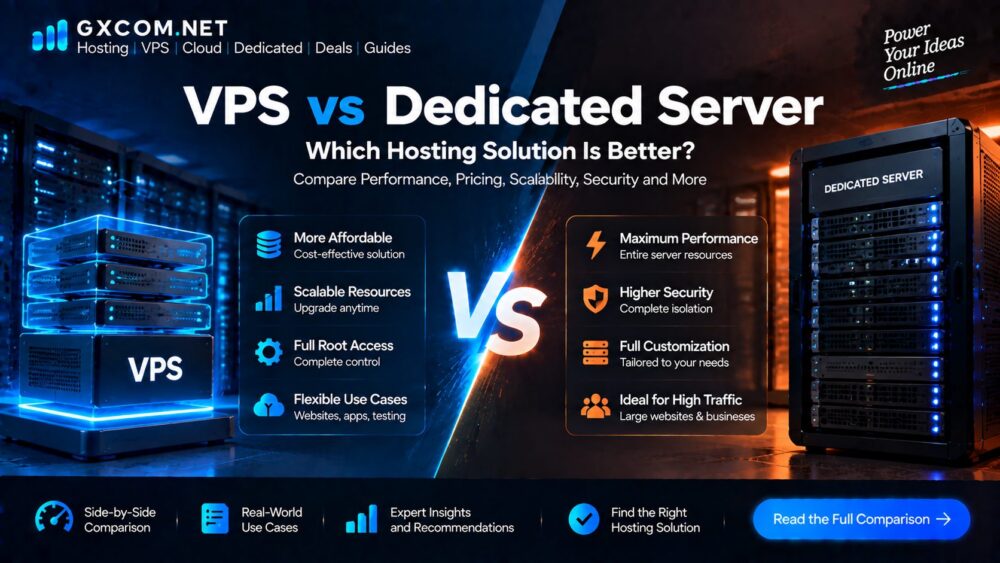 VPS vs Dedicated Server: Which Hosting Solution Is Better?