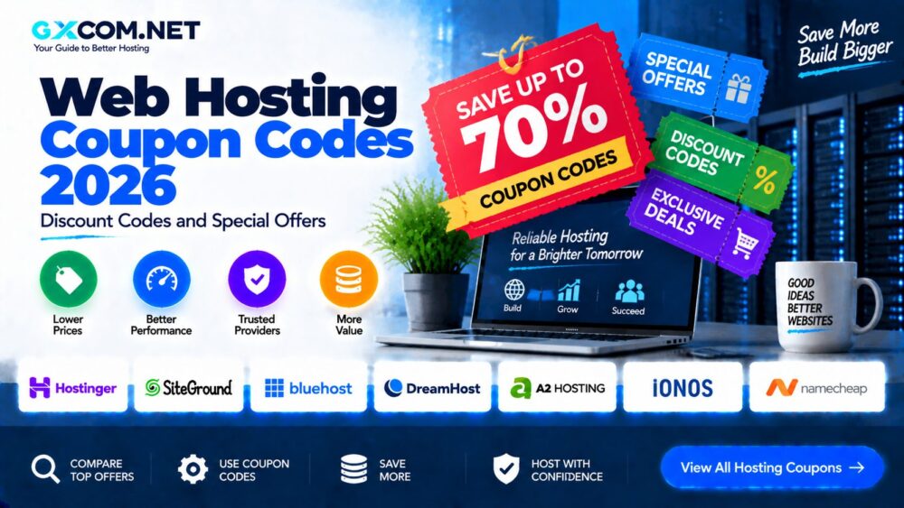 Web Hosting Coupon Codes 2026: Discount Codes and Special Offers