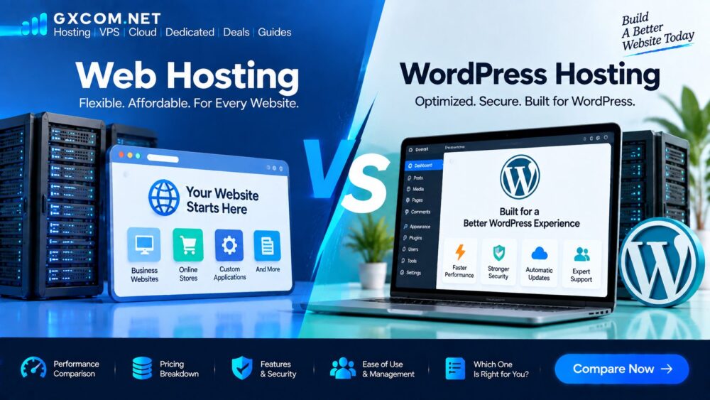 Web Hosting vs WordPress Hosting: Which Hosting Solution Is Better?