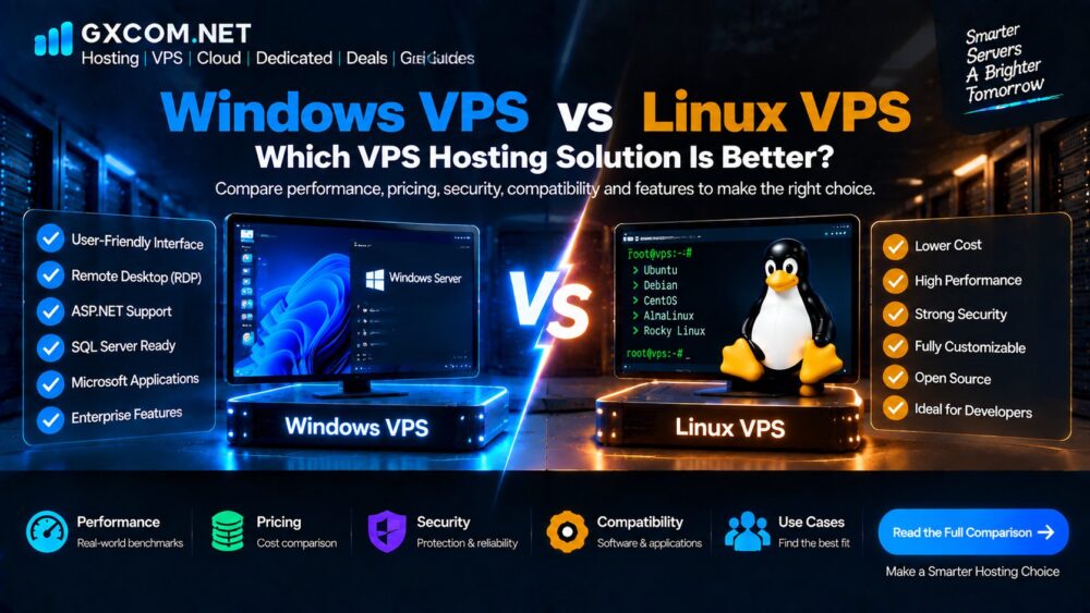 Windows VPS vs Linux VPS: Which VPS Hosting Solution Is Better?